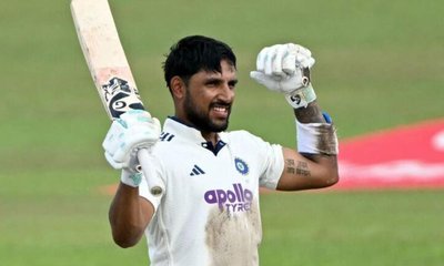 IND vs SL: ಎರಡನೇ ಟೆಸ್ಟ್‌ ಶತಕ ಸಿಡಿಸಿದ ಧ್ರುವ್‌ ಜುರೆಲ್‌!