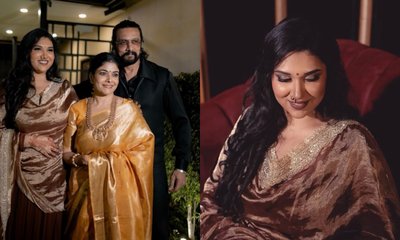 ಅಪ್ಪ - ಅಮ್ಮನ ಜೊತೆಗಿರುವ ಫೋಟೋಗಳನ್ನ ಹಂಚಿಕೊಂಡ ಸುದೀಪ್‌ ಮಗಳು ಸಾನ್ವಿ