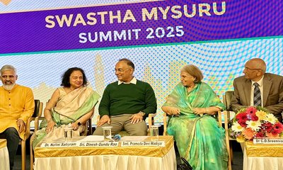 “ಸ್ವಸ್ಥ ಮೈಸೂರು” ಅಭಿಯಾನದ ಒಪ್ಪಂದಕ್ಕೆ  ಸಚಿವ ಗುಂಡೂರಾವ್‌ ಸಹಿ