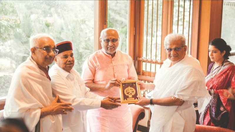 Dr Veerendra Heggade in Dharmasthala