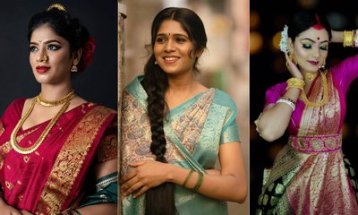 Draping Saree: ಪ್ರಿ ಡ್ರೇಪಿಂಗ್ ಸೀರೆಯ ಕಮಾಲ್!
