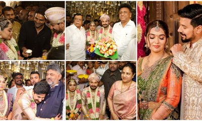 ಅದ್ದೂರಿಯಾಗಿ ನೆರವೇರಿದ ನಟ ದುಷ್ಯಂತ್‌ ಕಲ್ಯಾಣ; ಯಾರೆಲ್ಲಾ ಬಂದಿದ್ರು ನೋಡಿ