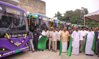 ಪುದುಚೇರಿಯಲ್ಲಿ 25 ಪರಿಸರ ಸ್ನೇಹಿ ಬಸ್‌ಗಳ ಸೇವೆ ಆರಂಭ