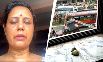 ಮಹುವಾ ಮೊಯಿತ್ರಾ ಮೇಲೆ ಮೊಟ್ಟೆ, ಬದನೆಕಾಯಿ ಎಸೆತ