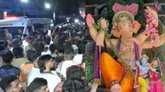 ಗಣೇಶ ಮೂರ್ತಿ ಮೆರವಣಿಗೆ ಮೇಲೆ ಮೊಟ್ಟೆ ದಾಳಿ, ಘರ್ಷಣೆ