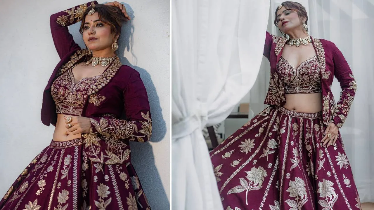 Lehenga Fashion 2026: ಸೆಲೆಬ್ರಿಟಿ ಲುಕ್‌ಗಾಗಿ ಧರಿಸಿ ಎಂಬ್ರಾಯ್ಡರಿ ಜಾಕೆಟ್‌ ಲೆಹೆಂಗಾ - Image 1