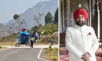 ರಾಜ್ಯಪಾಲರ ಹೆಲಿಕಾಪ್ಟರ್ ತಾಂತ್ರಿಕ ದೋಷದಿಂದಾಗಿ ತುರ್ತು ಭೂಸ್ಪರ್ಶ