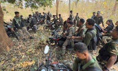 ಛತ್ತೀಸ್‌ಗಢದ ಬಿಜಾಪುರ್‌ದಲ್ಲಿ ಇಬ್ಬರು ನಕ್ಸಲರ ಹತ್ಯೆ