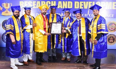 ಕನ್ನಡಿಗ ಭರತ್ ರಂಗನಾಥ್‌ಗೆ ಡಾಕ್ಟರೇಟ್‌ ಪದವಿ