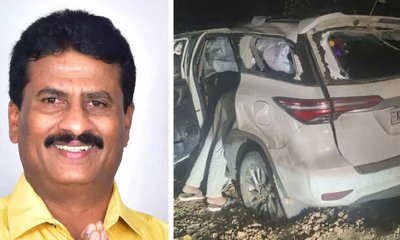 ಮಾಜಿ ಶಾಸಕ ಸುರೇಶ್ ಗೌಡ ಕಾರು ಅಪಘಾತ