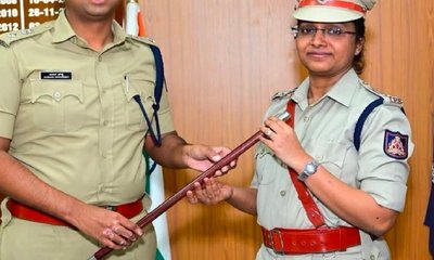 ಚಿಕ್ಕಬಳ್ಳಾಪುರಕ್ಕೆ ನೂತನ ಎಸ್‌ಪಿ ಪದ್ಮಿನಿ ಸಾಹೂ ಅಧಿಕಾರ ಸ್ವೀಕಾರ