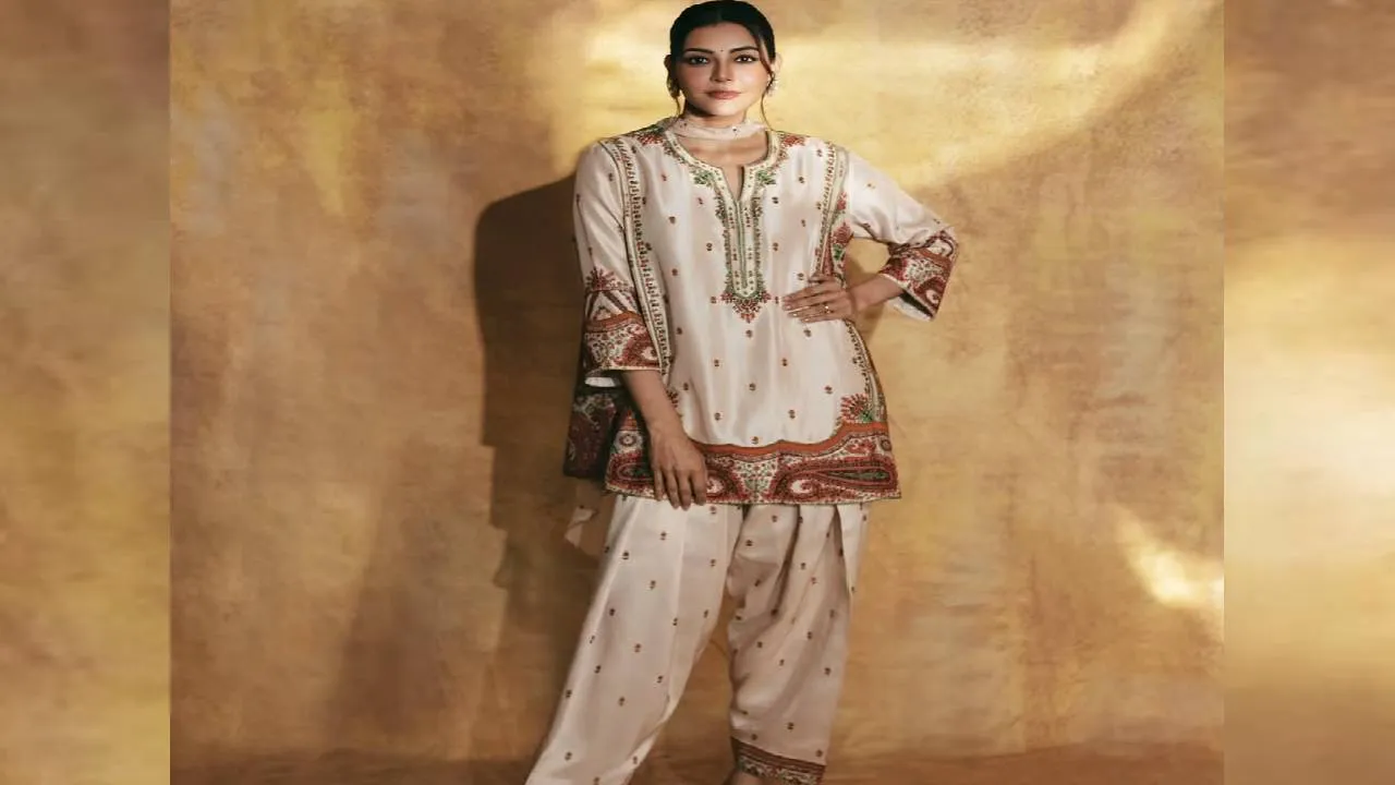 Star Fashion 2026: ಕಾಜಲ್‌ ಅಗರ್ವಾಲ್‌ಗೆ ರಾಯಲ್‌ ಲುಕ್‌ ನೀಡಿದ ಫಾರ್ಶಿ ಸಲ್ವಾರ್‌ ಸೂಟ್‌ - Image 2