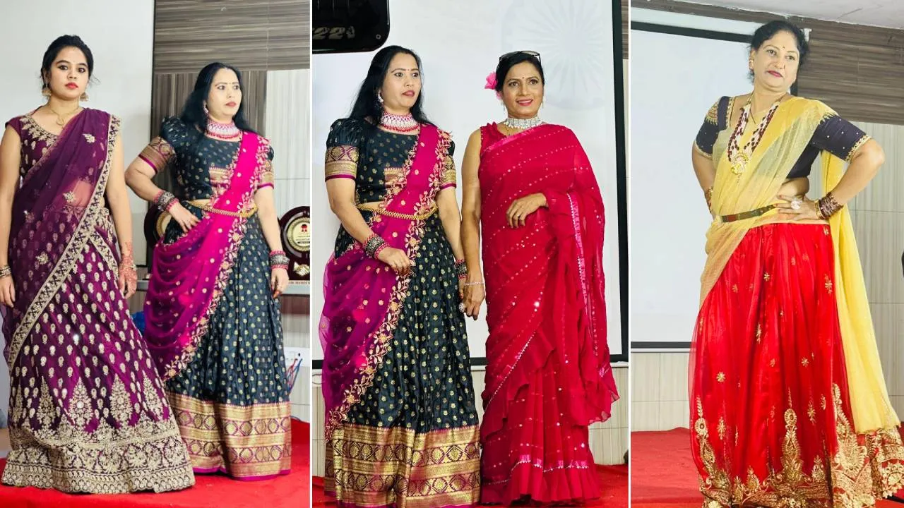 Fashion News 2025: ಆಜಾದಿ ಮಹೋತ್ಸವ್‌ನಲ್ಲಿ ರ‍್ಯಾಂಪ್‌ ವಾಕ್‌ ಮಾಡಿದ ಮಹಿಳಾಮಣಿಯರು - Image 4