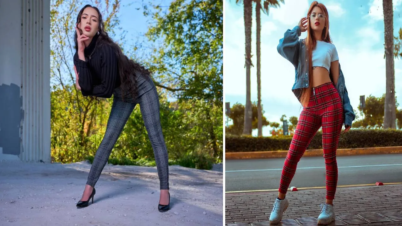 Fashionable treggings