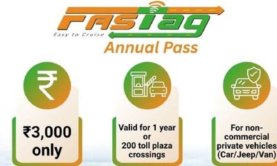 ಎನ್‌ಎಚ್‌ಎಐನಿಂದ ವಾರ್ಷಿಕ ರಿಯಾಯಿತಿ ದರದ ಪಾಸ್‌ ಲಭ್ಯ!