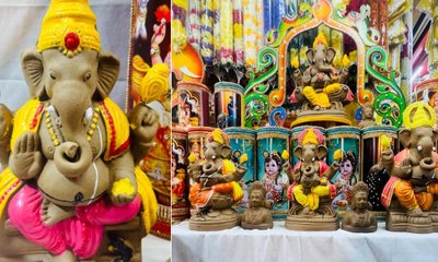ಮಾರುಕಟ್ಟೆಗೆ ಲಗ್ಗೆ ಇಟ್ಟ ಇಕೋ ಫ್ರೆಂಡ್ಲಿ ಗೌರಿ-ಗಣೇಶ ಮೂರ್ತಿಗಳು