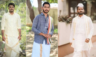 ಮೆನ್ಸ್ ಎಥ್ನಿಕ್ ಫ್ಯಾಷನ್‌ನ ಟಾಪ್ ಲಿಸ್ಟ್‌ಗೆ ಸೇರಿದ ಪಂಚೆ -ಶಲ್ಯ