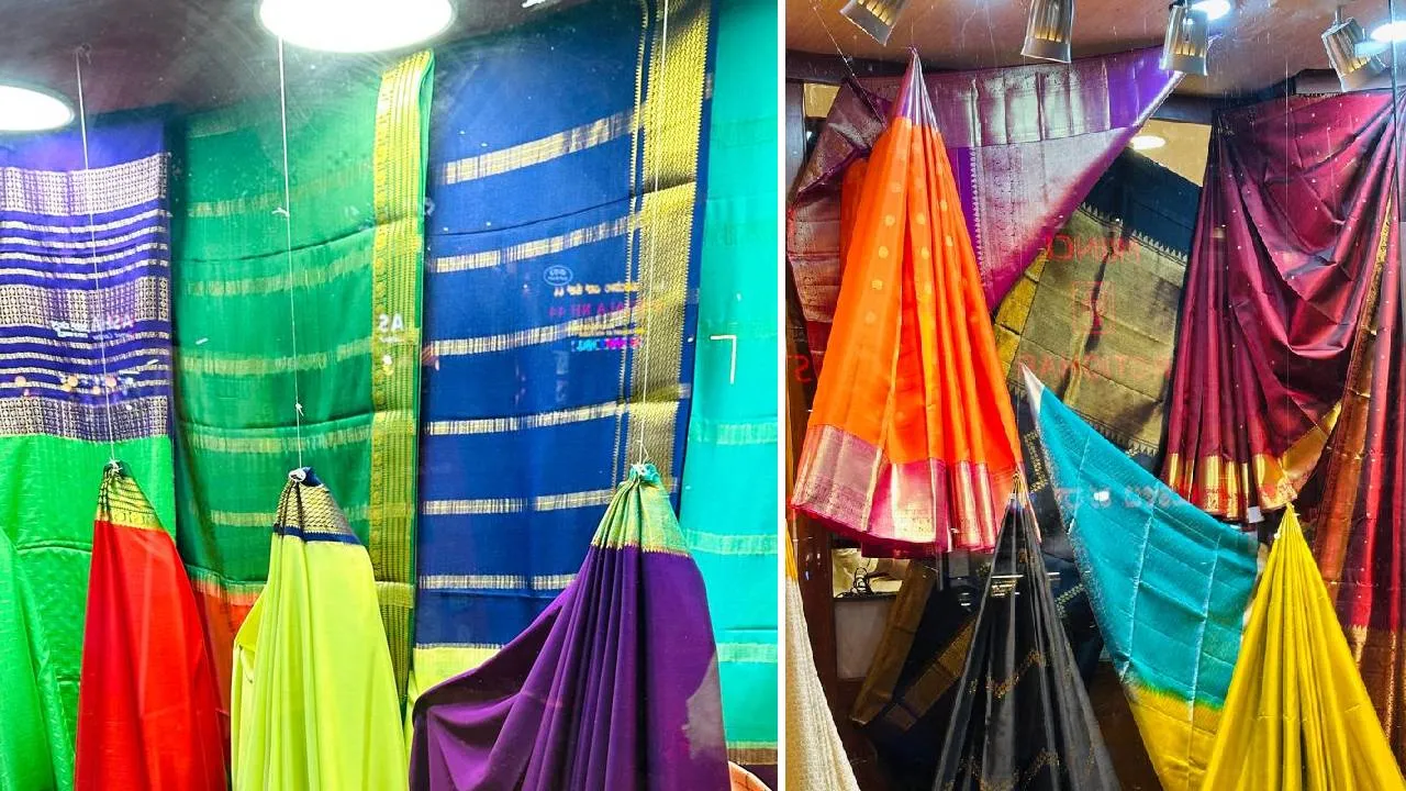 Festive Season Saree Shopping 2025: ಗೌರಿ ಹಬ್ಬಕ್ಕೆ ಹೆಚ್ಚಾಯ್ತು ಸೀರೆ ಖರೀದಿ - Image 5