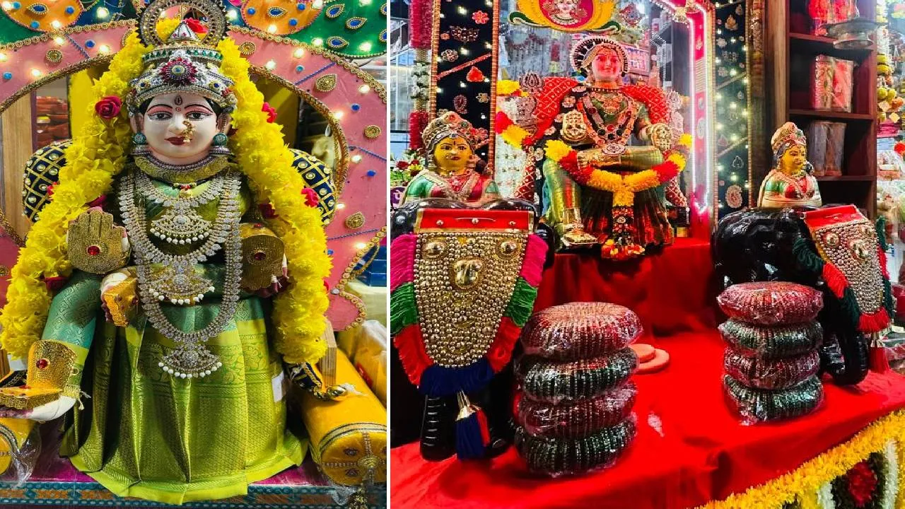 Shravana Special 2026: ಫೆಸ್ಟೀವ್‌ ಸೀಸನ್‌ನಲ್ಲಿ ಟ್ರೆಂಡಿಯಾದ ರೆಡಿಮೇಡ್‌ ವರಮಹಾಲಕ್ಷ್ಮೀಯರು - Image 2