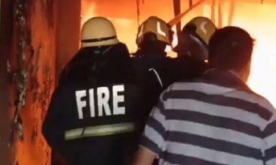 ಚಾರ್​ಮಿನಾರ್​ ಬಳಿ ಭೀಕರ ಅಗ್ನಿ ಅವಘಡ