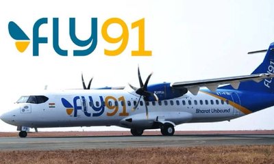 ಹುಬ್ಬಳ್ಳಿ-ಬೆಂಗಳೂರು-ಹೈದರಾಬಾದ್ ಮಧ್ಯೆ fly91 ವಿಮಾನಯಾನ ಸೇವೆ ಶೀಘ್ರ