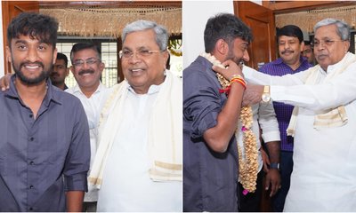 Photos: ಸಿಎಂ ಸಿದ್ದರಾಮಯ್ಯ ಆಶೀರ್ವಾದ ಪಡೆದ ಬಿಗ್ ಬಾಸ್  ವಿನ್ನರ್ ಗಿಲ್ಲಿ