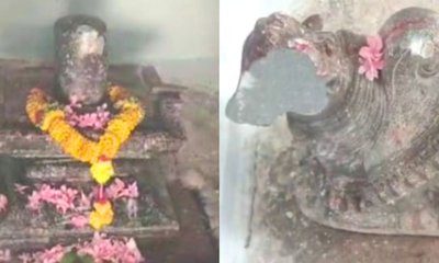 ಗದಗದಲ್ಲಿ ಶಿವಲಿಂಗ, ನಂದಿ ವಿಗ್ರಹ ಭಗ್ನಗೊಳಿಸಿದ ಕಿಡಿಗೇಡಿಗಳು