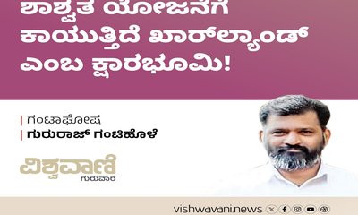 ಶಾಶ್ವತ ಯೋಜನೆಗೆ ಕಾಯುತ್ತಿದೆ ಖಾರ್‌ ಲ್ಯಾಂಡ್‌ ಎಂಬ ಕ್ಷಾರಭೂಮಿ !