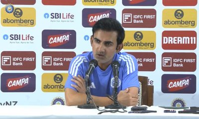 ಡಗೌಟ್‌ನಲ್ಲಿ ನಗದೇ ಇರಲು ಕಾರಣ ತಿಳಿಸಿದ ಗೌತಮ್ ಗಂಭೀರ್‌!