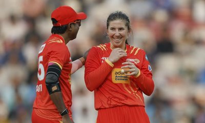 ಯುಪಿ ವಾರಿಯರ್ಸ್‌ ಎದುರು ಗುಜರಾತ್‌ ಜಯಂಟ್ಸ್‌ಗೆ 10 ರನ್‌ ಜಯ!