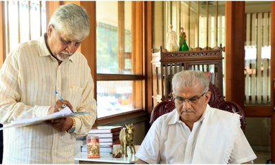 'ವೀರ ಕಂಬಳ' ಚಿತ್ರದಲ್ಲಿ ಬಣ್ಣ ಹಚ್ಚಿದ ಡಾ. ವೀರೇಂದ್ರ ಹೆಗ್ಗಡೆ