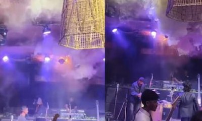 ಮೆಹಬೂಬಾ ಸಾಂಗ್‌ಗೆ  ನೃತ್ಯ ಮಾಡುತ್ತಿದ್ದಾಗಲೇ ಬೆಂಕಿ!