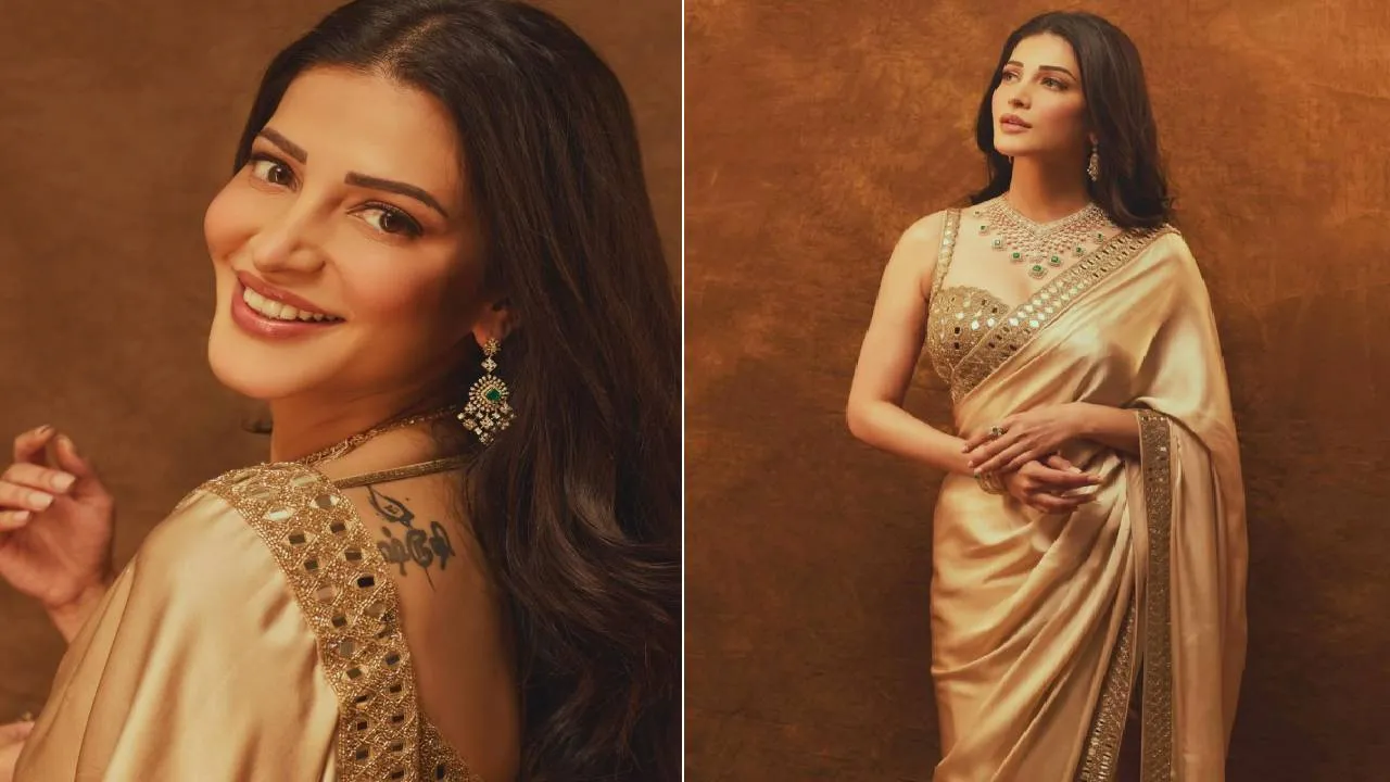 Star Saree Fashion 2026: ಶ್ರುತಿ ಹಾಸನ್‌ ರೀತಿ ಗೋಲ್ಡನ್‌ ಸೀರೆಯಲ್ಲಿ ಕಾಣಲು ಇಲ್ಲಿವೆ ಟಿಪ್ಸ್ - Image 1