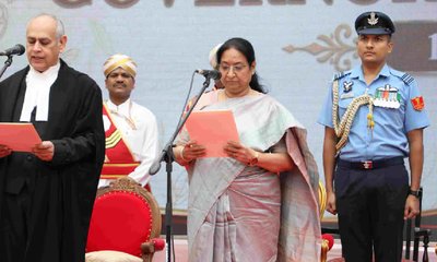 ಕರ್ನಾಟಕದ ನೂತನ ರಾಜ್ಯಪಾಲರಾಗಿ ಡಾ.ಸುಧಾ ಯಾದವ್ ಪ್ರಮಾಣ ವಚನ ಸ್ವೀಕಾರ
