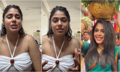 ಬೋನಾಲು ವೇಳೆ ಕಳಶ ಹೊತ್ತಿದ್ದಕ್ಕೆ ಕಾಫಿರ್ ಪಟ್ಟ; ಕಣ್ಣೀರಿಟ್ಟ ನಟಿ ಫಾರಿಯಾ!