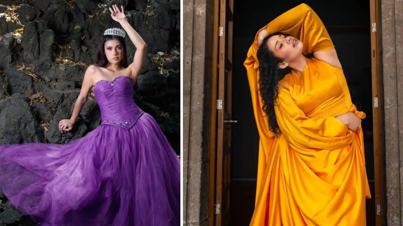 Gown Fashion 2025: ಸೆಲೆಬ್ರೆಟಿ ಲುಕ್‌ಗಾಗಿ ಟ್ರೆಂಡಿಯಾದ ಫ್ರಿಲ್ ಫ್ಲೇರ್ ಗೌನ್ - Image 1