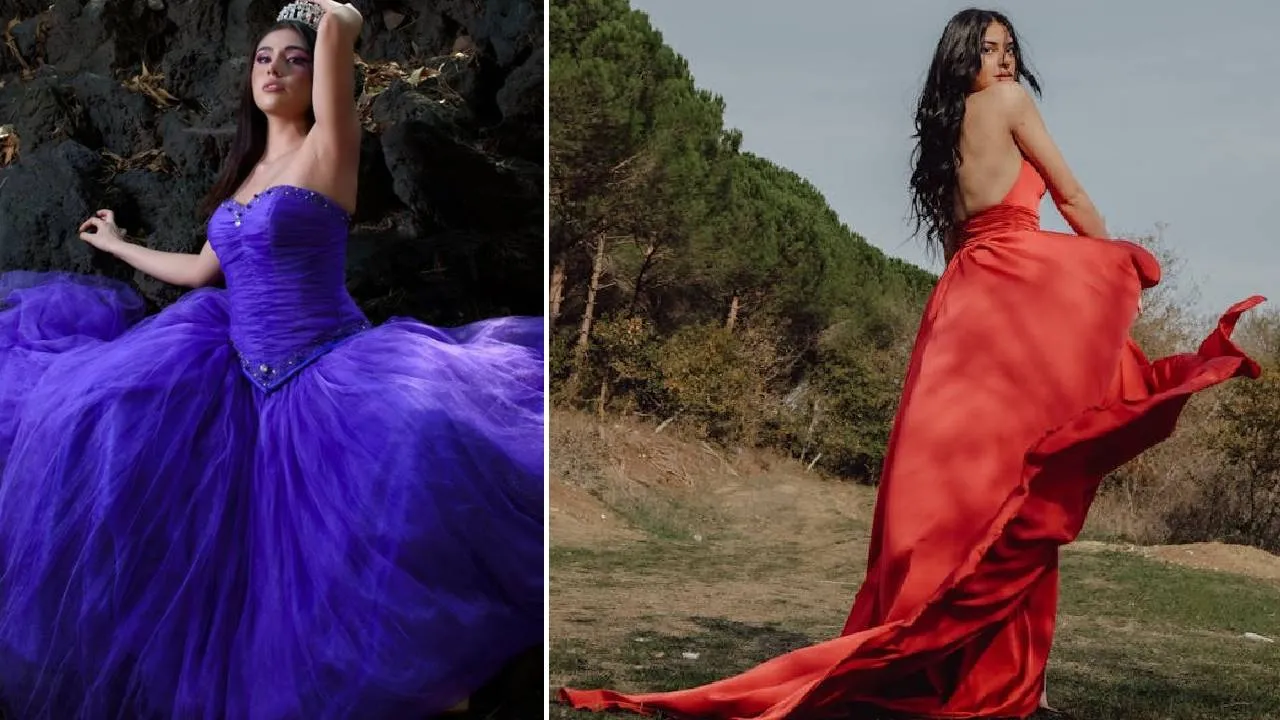 Gown Fashion 2025: ಸೆಲೆಬ್ರೆಟಿ ಲುಕ್‌ಗಾಗಿ ಟ್ರೆಂಡಿಯಾದ ಫ್ರಿಲ್ ಫ್ಲೇರ್ ಗೌನ್ - Image 2
