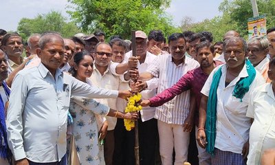 ವಿವಿಧ ಅಭಿವೃದ್ಧಿ ಕಾಮಗಾರಿಗಳಿಗೆ ಶಾಸಕರಿಂದ ಭೂಮಿ ಪೂಜೆ