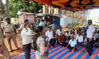 ಗುಬ್ಬಿಯಲ್ಲಿ ಮರಗಳ ಮಾರಣಹೋಮ