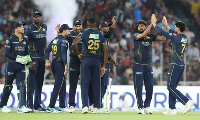 RCB vs GT: ಅಹಮದಾಬಾದ್‌ಗೆ ತಡವಾಗಿ ಆಗಮಿಸಿದ ಗುಜರಾತ್‌ ಟೈಟನ್ಸ್‌!