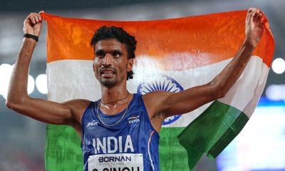 ಏಷ್ಯಾ ಕ್ರೀಡಾಕೂಟದಲ್ಲಿ ಹ್ಯಾಟ್ರಿಕ್‌ ಪದಕ ಗೆದ್ದ ಗುಲ್ವೀರ್‌ ಸಿಂಗ್‌!