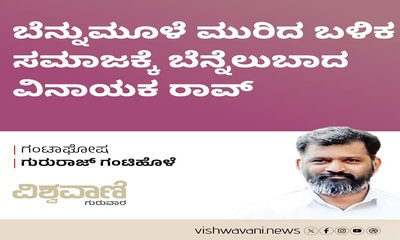 ಬೆನ್ನುಮೂಳೆ ಮುರಿದರೂ ಸಮಾಜಕ್ಕೆ ಬೆನ್ನೆಲುಬಾದ ವಿನಾಯಕ ರಾವ್