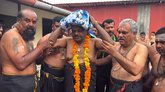 ಶಬರಿಮಲೆ ಯಾತ್ರೆ ಕೈಗೊಂಡ ಕೇಂದ್ರ ಸಚಿವ  ಹೆಚ್.ಡಿ.ಕುಮಾರಸ್ವಾಮಿ