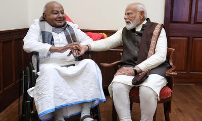 ರಾಜ್ಯ ಸರ್ಕಾರದ ವಿರುದ್ಧ ರಾಜ್ಯಸಭೆಯಲ್ಲಿ ಹೆಚ್.ಡಿ. ದೇವೇಗೌಡ ವಾಗ್ದಾಳಿ