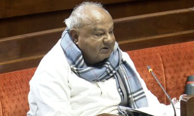 ವೋಟ್‌ ಚೋರಿ ಚರ್ಚೆ; ಕಾಂಗ್ರೆಸ್‌ ವಿರುದ್ಧ ಗುಡುಗಿದ ಎಚ್.ಡಿ. ದೇವೇಗೌಡ