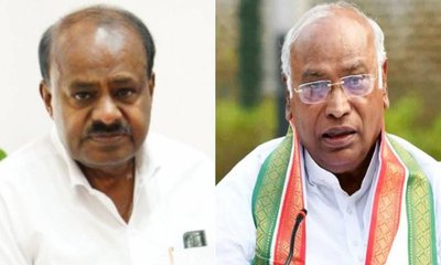 ರಾಜಕೀಯದಲ್ಲಿ ಹಿರಿತನವಿದ್ದರೂ ಸಣ್ಣತನ ತೋರಿದ ಖರ್ಗೆ: ಎಚ್‌ಡಿಕೆ