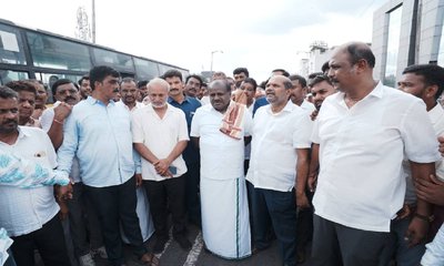 ಸ್ಟಿಂಗ್ ಆಪರೇಷನ್ ಕಿಂಗ್‌ಪಿನ್‌ಗಳ ಬಂಧನಕ್ಕೆ ಆಗ್ರಹ; ಎಚ್‌ಡಿಕೆ ಪಾದಯಾತ್ರೆ