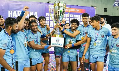 HS ಕಪ್ ಮುಡಿಗೇರಿಸಿಕೊಂಡ ಹರಿಯಾಣ ಸ್ಟೀಲರ್ಸ್ ಅಕಾಡೆಮಿ!