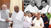 ಎಚ್‌.ಡಿ. ದೇವೇಗೌಡರ ಜನ್ಮದಿನ; ಮೋದಿ, ಸಿದ್ದರಾಮಯ್ಯ ಸೇರಿ ಗಣ್ಯರ ಶುಭಾಶಯ