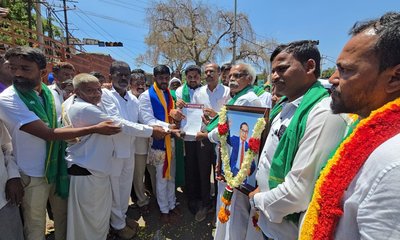 ಜೀವಜಲ ವೇದಿಕೆ ಸದಸ್ಯರಿಂದ ಆಯೋಜಿಸಿದ್ದ ಬೃಹತ್ ಪಾದಯಾತ್ರೆಗೆ ಅದ್ಧೂರಿ ಬೆಂಬಲ